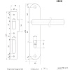 фото:  Замок врезной Apecs 2223/60 №3